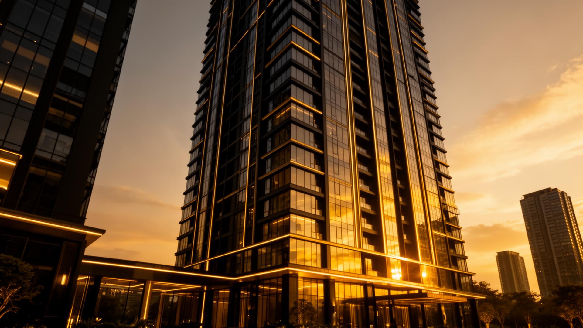Condomínio residencial moderno de alto padrão